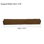 Unique Bargains Housse d'accoudoir de chaise de bureau, accoudoir extensible, protège-accoudoir pour chaise de bureau ou de gaming