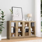 Armoire de rangement d'appoint Dovelina Gershwin - Organisateur polyvalent avec étagères réglables et gestion des câbles