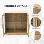 Armoire de rangement d'appoint Dovelina Gershwin - Organisateur polyvalent avec étagères réglables et gestion des câbles