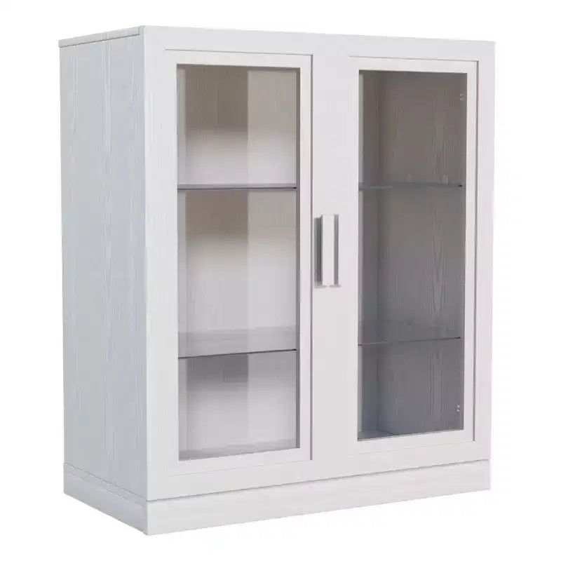 Armoire de rangement d'appoint Dovelina Gershwin - Organisateur polyvalent avec étagères réglables et gestion des câbles