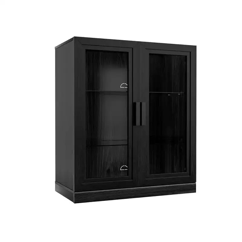 Armoire de rangement d'appoint Dovelina Gershwin - Organisateur polyvalent avec étagères réglables et gestion des câbles