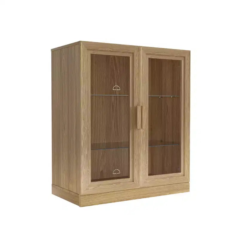 Armoire de rangement d'appoint Dovelina Gershwin - Organisateur polyvalent avec étagères réglables et gestion des câbles