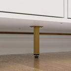 Commode Hitow moderne à 9 tiroirs, design avec cadre en métal