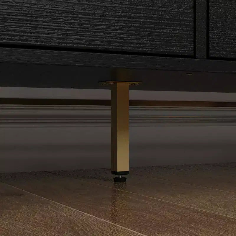 Commode Hitow moderne à 9 tiroirs, design avec cadre en métal
