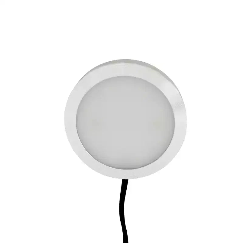 Lit de repos en forme de L double/complet avec tiroirs, bibliothèque, éclairage LED, prises CA et ports USB, blanc-ModernLuxe