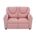 Causeuse inclinable de luxe pour enfants Home Imports Emporium - Causeuse inclinable chic avec fonction de poussée-dossier