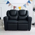 Causeuse inclinable de luxe pour enfants Home Imports Emporium - Causeuse inclinable chic avec fonction de poussée-dossier