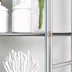 Rangement au-dessus des toilettes, Étagère de rangement en métal au-dessus des toilettes avec crochets à serviettes amovibles, porte-papier, organisateur de salle de bain au-dessus des toilettes, montage facile