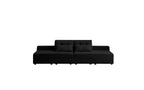 GDFStudio Andy 111 Canapé sectionnel modulaire rembourré avec 4 coussins et rangement