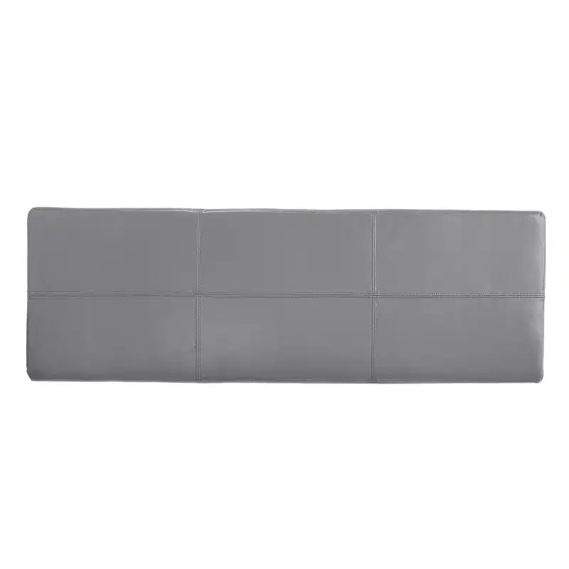 Pouf de rangement contemporain en similicuir Rupert de Christopher Knight Home