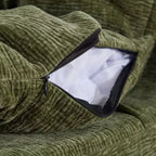Fauteuil sans accoudoirs en mousse GDFStudio Vivien avec coussin