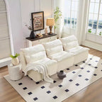 Fauteuil sans accoudoirs en mousse GDFStudio Vivien avec coussin