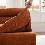 Fauteuil sans accoudoirs en mousse GDFStudio Vivien avec coussin
