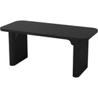 Bureau de direction Lantine 62, grand bureau d'ordinateur avec double caisson, table d'écriture rectangulaire moderne et simple pour bureau à domicile