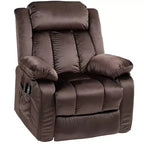 Fauteuil inclinable releveur électrique HOMCOM pour personnes âgées, avec massage et télécommandes