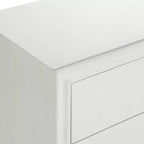 Commode d'appoint à 3 tiroirs Oslo 32W blanche Crestview Collection