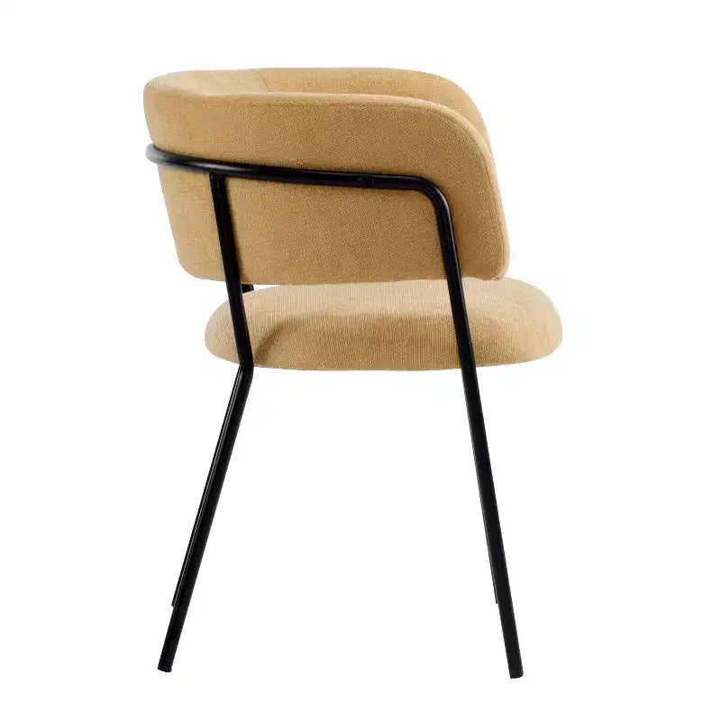 Christopher Knight Home Chaises de salle à manger modernes rembourrées Nest avec cadre en métal (lot de 6)