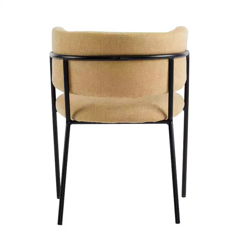 Christopher Knight Home Chaises de salle à manger modernes rembourrées Nest avec cadre en métal (lot de 6)