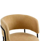 Christopher Knight Home Chaises de salle à manger modernes rembourrées Nest avec cadre en métal (lot de 6)