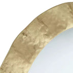 Miroir mural rond Uttermost Felipe 32 doré