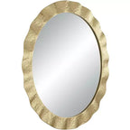 Miroir mural rond Uttermost Felipe 32 doré