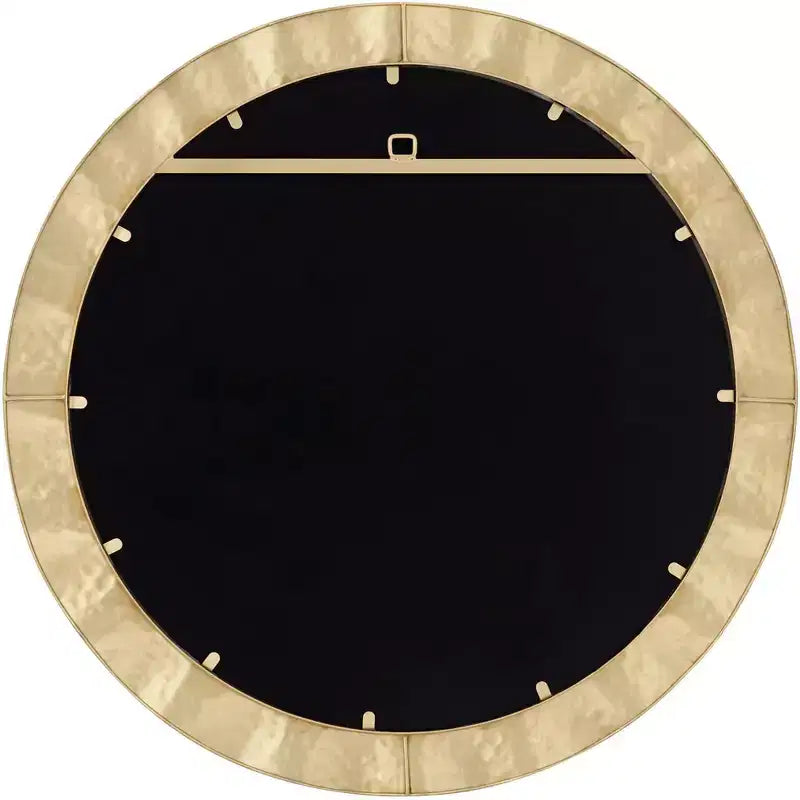 Miroir mural rond Uttermost Felipe 32 doré
