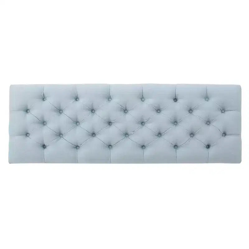 Christopher Knight Home Dana Ottoman de rangement contemporain en bois de bouleau touffeté avec boutons
