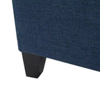 Christopher Knight Home Dana Ottoman de rangement contemporain en bois de bouleau touffeté avec boutons