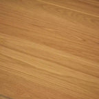GDFStudio Laveer Table de salle à manger moderne mi-siècle en bois d'hévéa, 59 po L