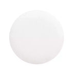 Jennifer Taylor Home Tilly Pouf ottoman rond de 42 cm en fausse fourrure et bois, fausse fourrure blanche Cottontail