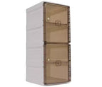 Jokari Pop-Up Shoe Shelf  Collapsible Stackable Storage Unit