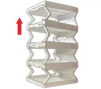 Étagère à chaussures escamotable Jokari – Meuble de rangement pliable et empilable