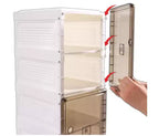 Étagère à chaussures escamotable Jokari – Meuble de rangement pliable et empilable