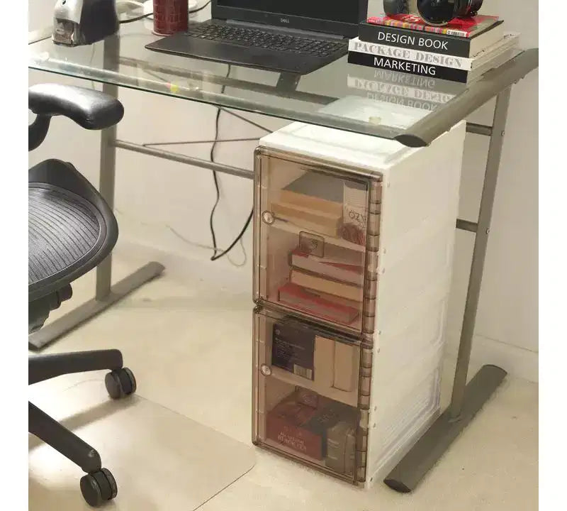 Étagère à chaussures escamotable Jokari – Meuble de rangement pliable et empilable