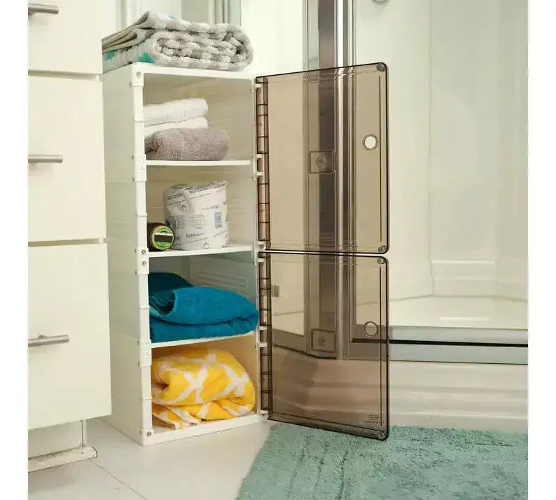 Étagère à chaussures escamotable Jokari – Meuble de rangement pliable et empilable