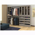 Kit de deux portes en verre pour meuble de rangement modulaire ClosetMaid - ClosetMaid