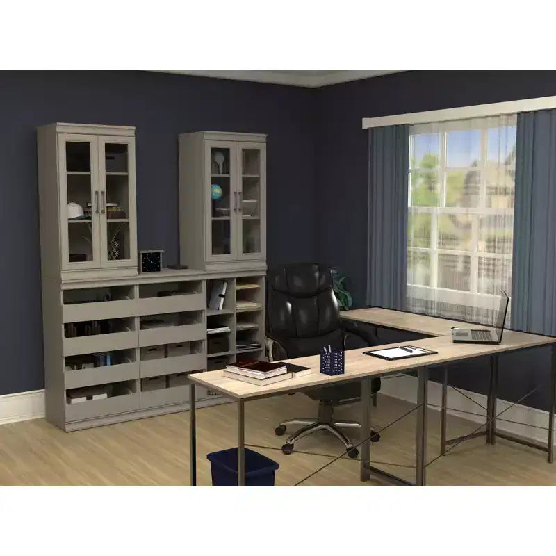 Kit de deux portes en verre pour meuble de rangement modulaire ClosetMaid - ClosetMaid