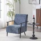Fauteuil club moderne en fer et tissu Arnold Christopher Knight Home
