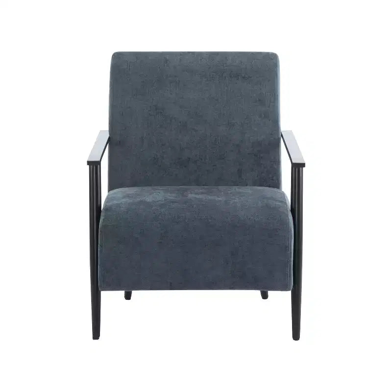 Fauteuil club moderne en fer et tissu Arnold Christopher Knight Home
