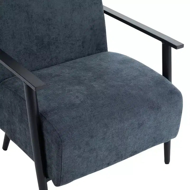 Fauteuil club moderne en fer et tissu Arnold Christopher Knight Home
