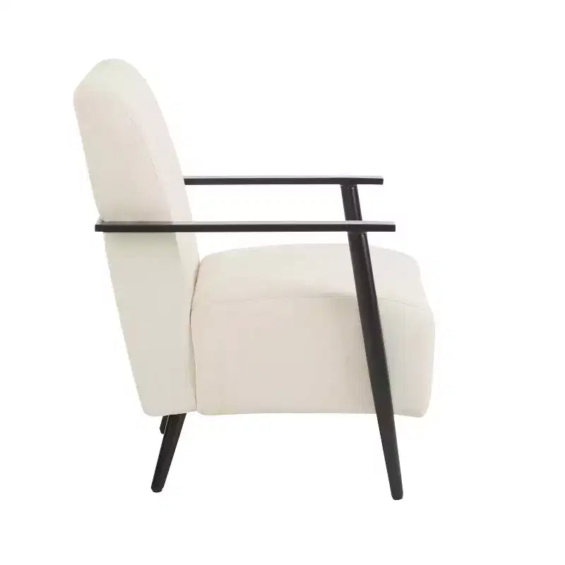 Fauteuil club moderne en fer et tissu Arnold Christopher Knight Home