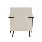 Fauteuil club moderne en fer et tissu Arnold Christopher Knight Home