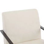 Fauteuil club moderne en fer et tissu Arnold Christopher Knight Home