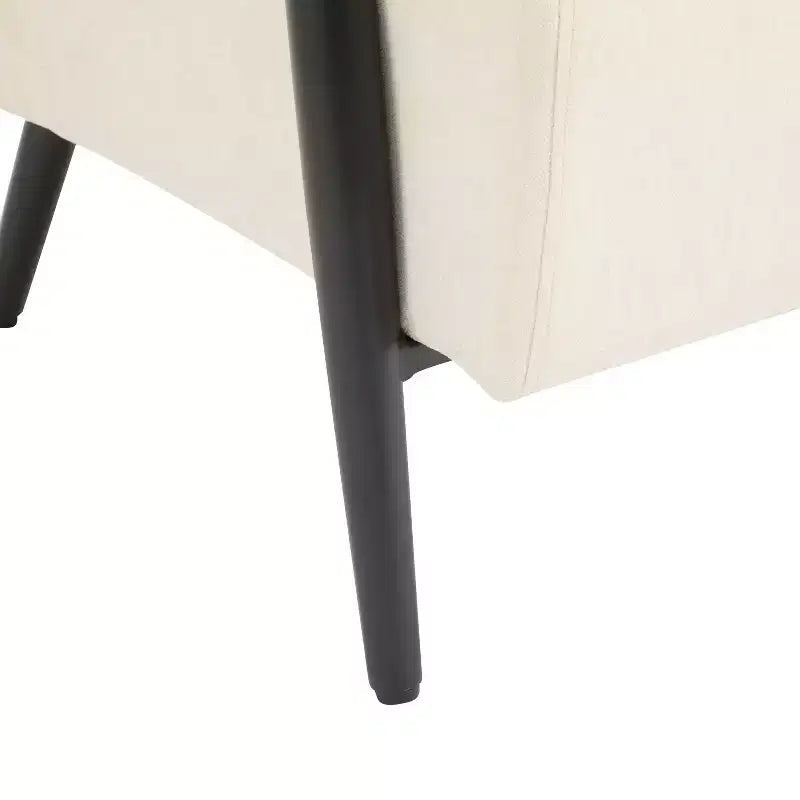 Fauteuil club moderne en fer et tissu Arnold Christopher Knight Home