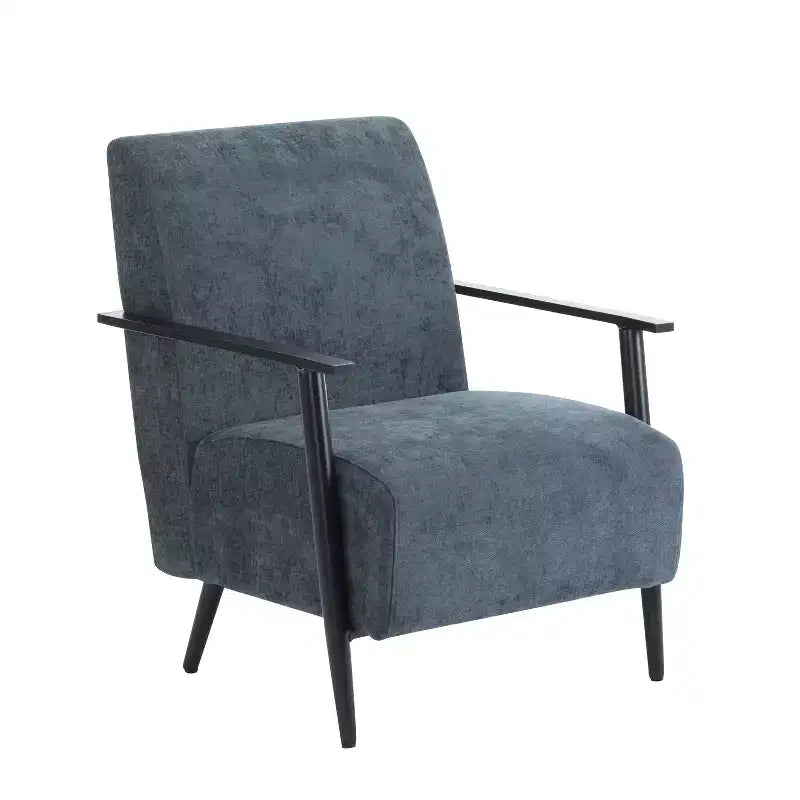 Fauteuil club moderne en fer et tissu Arnold Christopher Knight Home