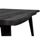 Ensemble de salle à manger LeisureMod Ravenna 7 pièces, table rectangulaire de 63 pouces et 6 chaises Ervilla