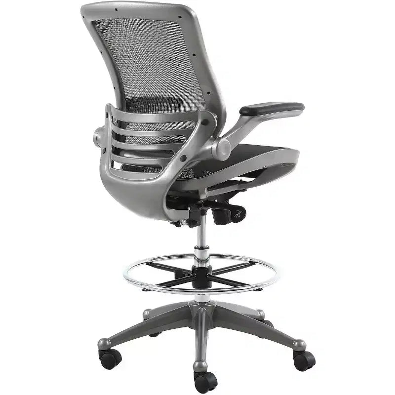 Chaise de Dessin Haute Résistance Harwick Evolve Entièrement en Maille - Finition Gunmetal