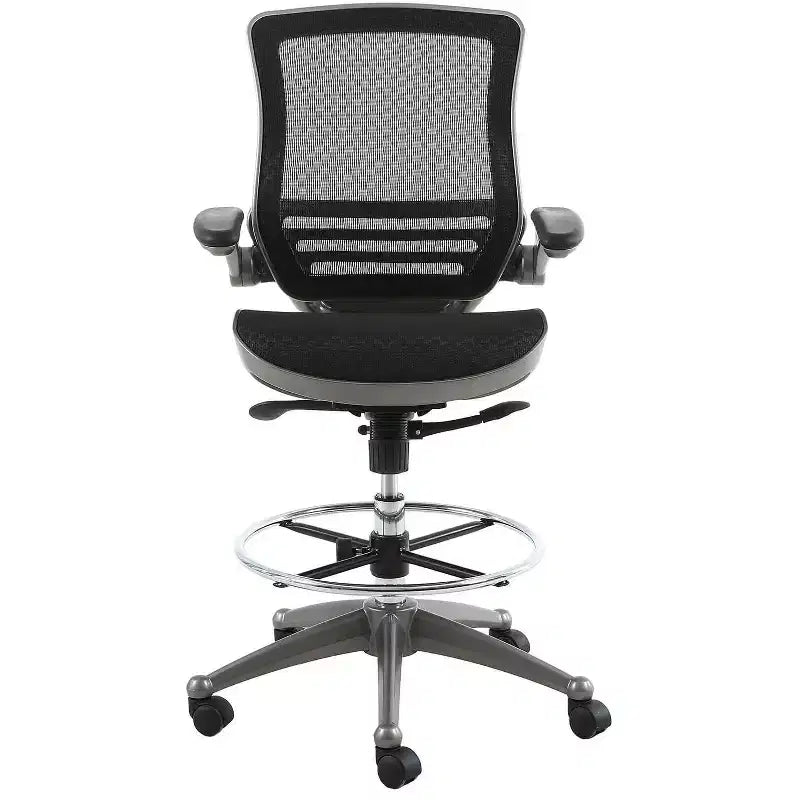 Chaise de Dessin Haute Résistance Harwick Evolve Entièrement en Maille - Finition Gunmetal