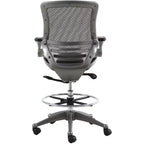 Chaise de Dessin Haute Résistance Harwick Evolve Entièrement en Maille - Finition Gunmetal