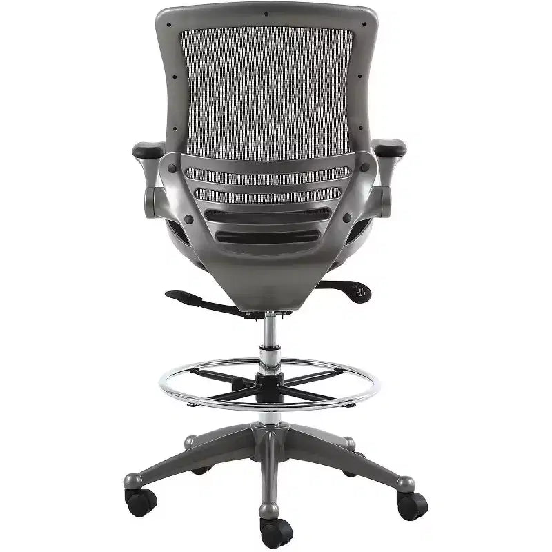 Chaise de Dessin Haute Résistance Harwick Evolve Entièrement en Maille - Finition Gunmetal